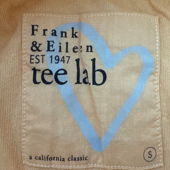 Frank & Eileen Tee Lab Ultimate Asymmetrical Skirt 100% Cotton Lined Creamsicle - Picture 7 of 9